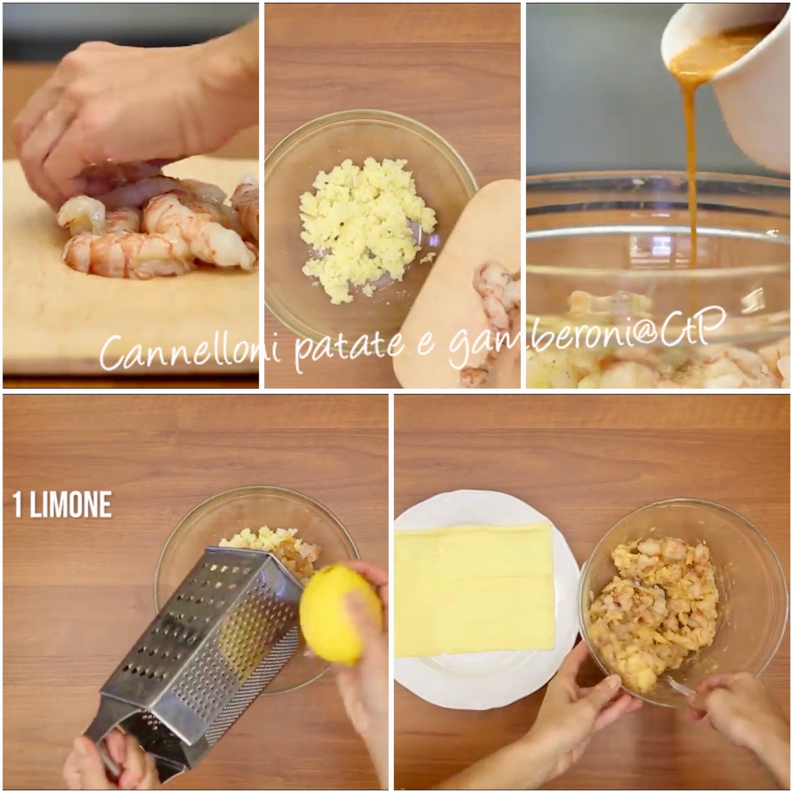 Cannelloni gamberoni e patate alessandra ruggeri Cannelloni gamberoni e patate alessandra ruggeri