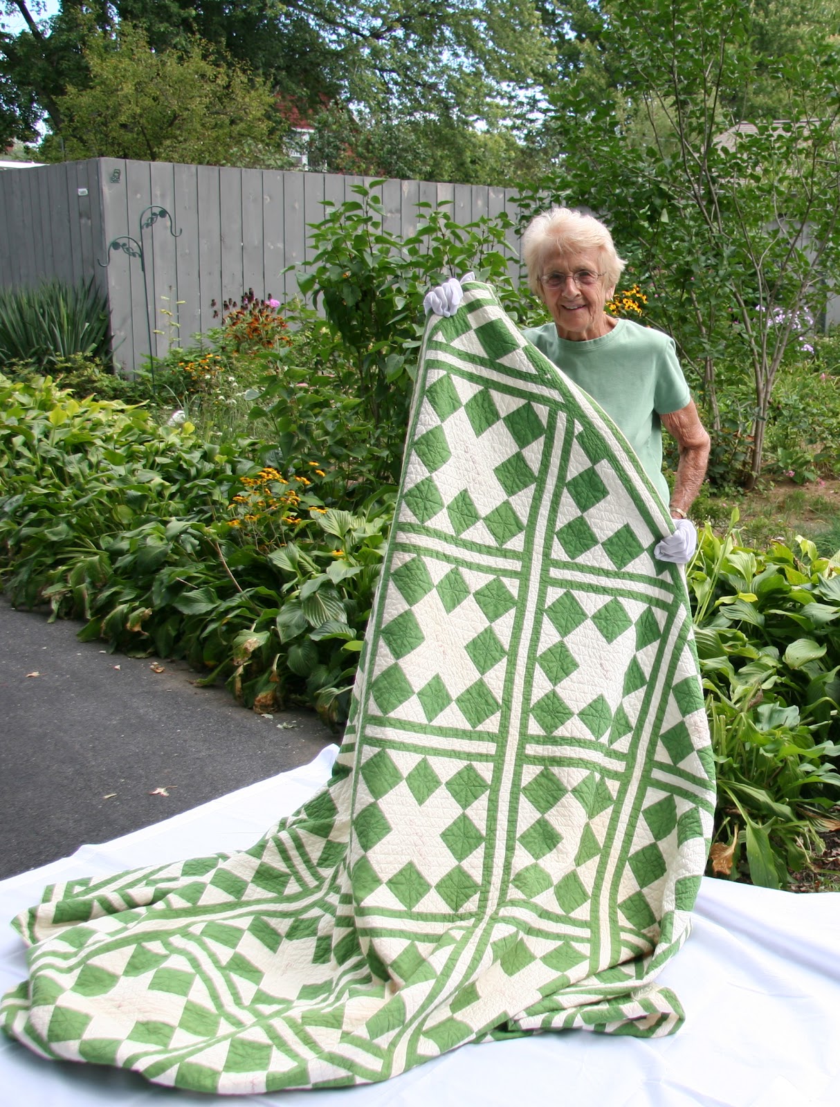 1812 Important Early Quilt at 1812 ½ Show in Sackets Harbor September
