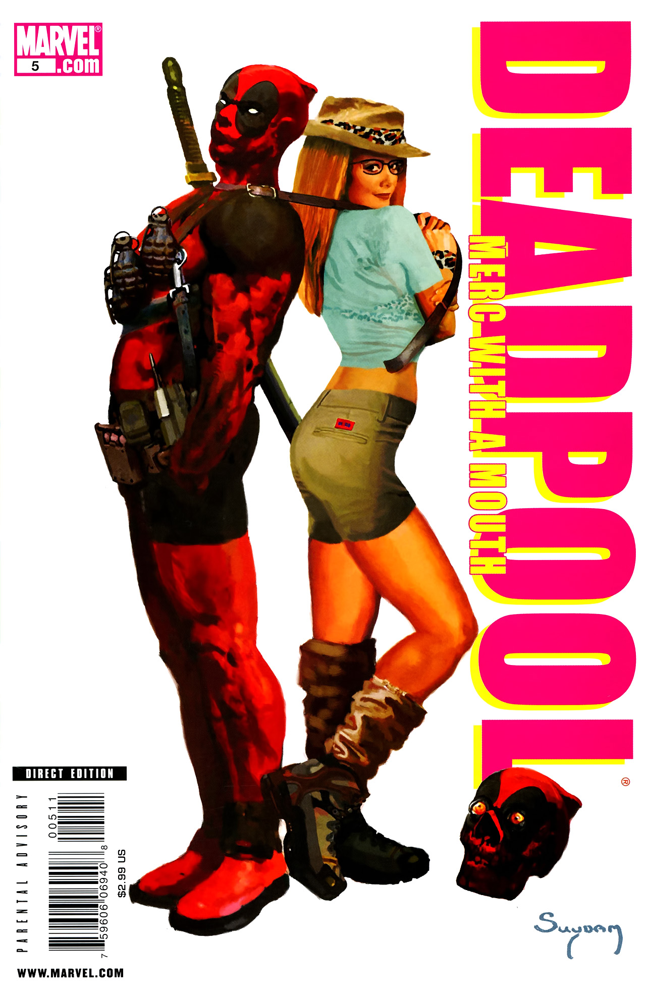 Read online Deadpool: Merc With a Mouth comic -  Issue #5 - 1