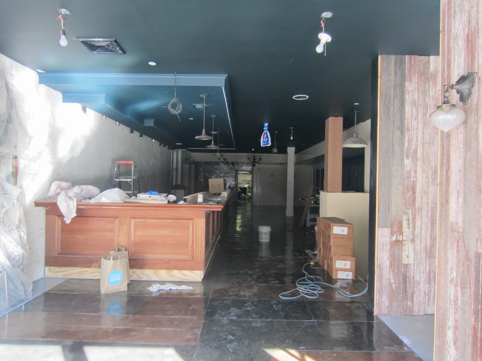 EV Grieve New Brick Lane Curry House space (finally) shaping up