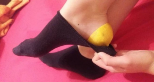 Pelures de citron pour améliorer la santé des pieds