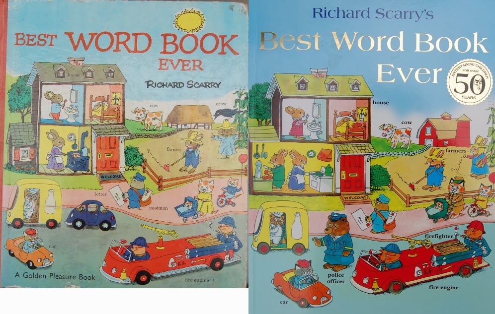 Year book words. Иллюстрации Richard Scarry. Best Word book ever книга.