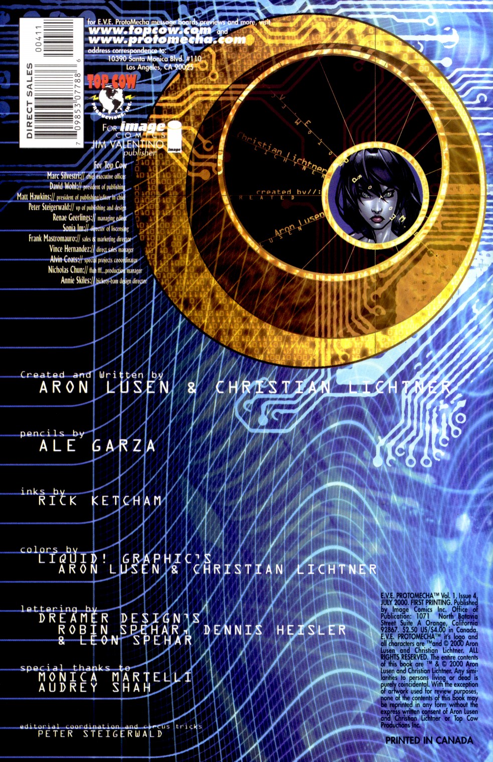 Read online E.V.E. ProtoMecha comic -  Issue #4 - 2