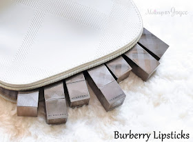 Burberry Kisses Lipstick Haul Collection Review Swatches