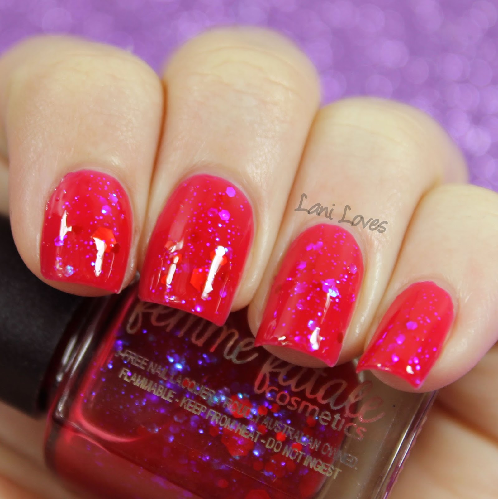 Femme Fatale Friday: Mana Ruby Nail Polish Swatches & Review