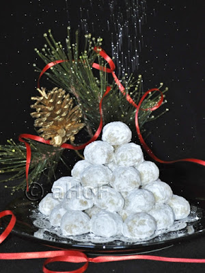 Christmas cookies, Snowballs, Russian Tea Cakes