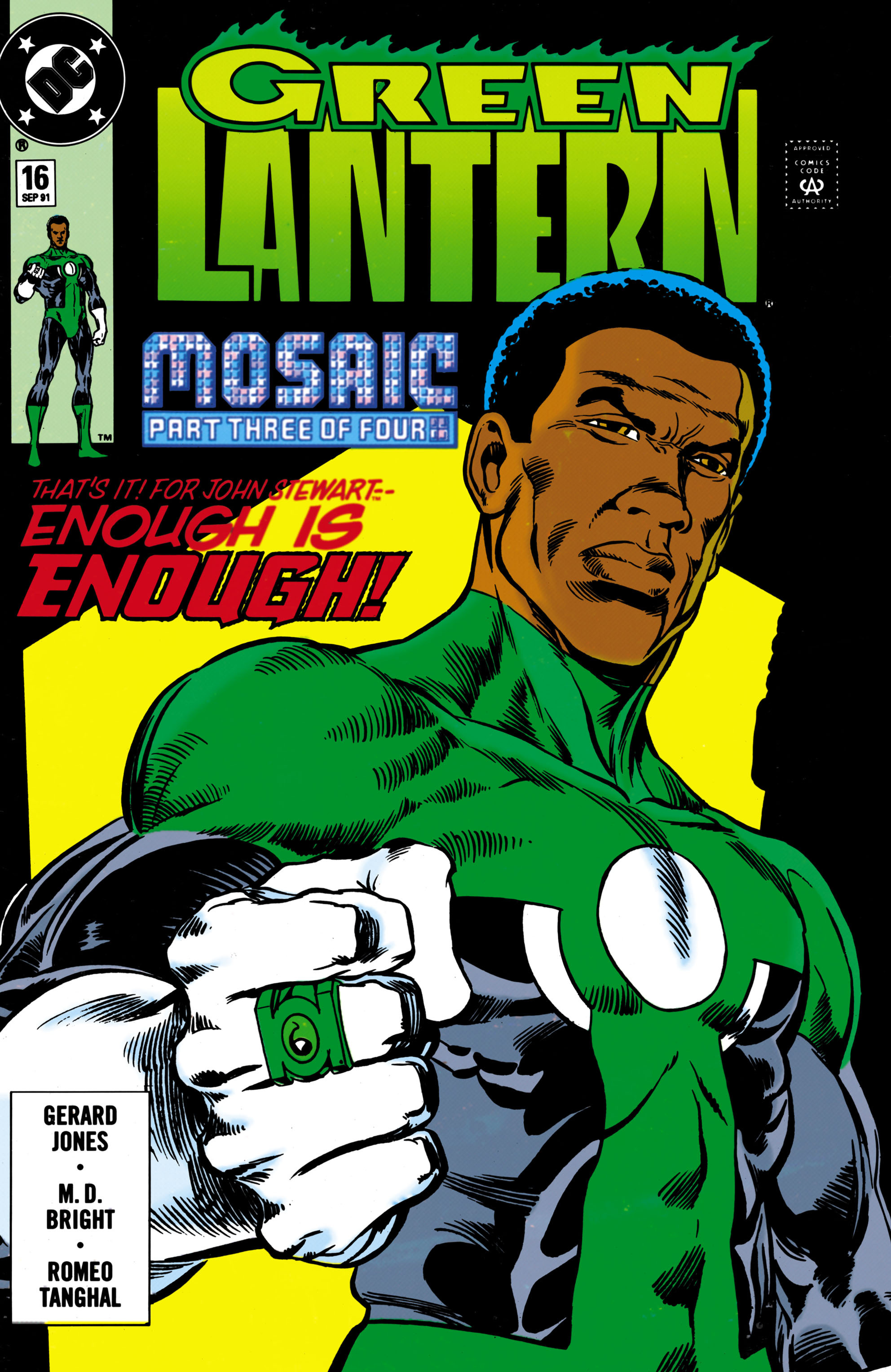 Read online Green Lantern (1990) comic -  Issue #16 - 1