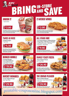 Free Printable Kfc Coupons Free Printable Kfc Coupons