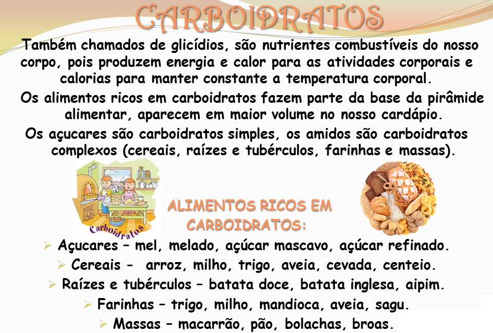 Nutrição Sadia Carboidratos