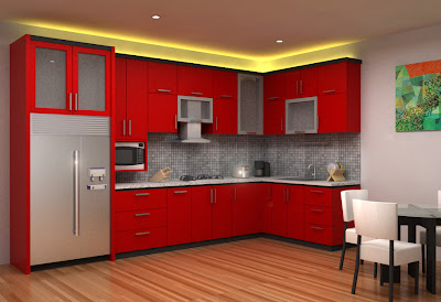 Gambar Kitchen Set Rumah Minimalis Modern Model Terbaru 