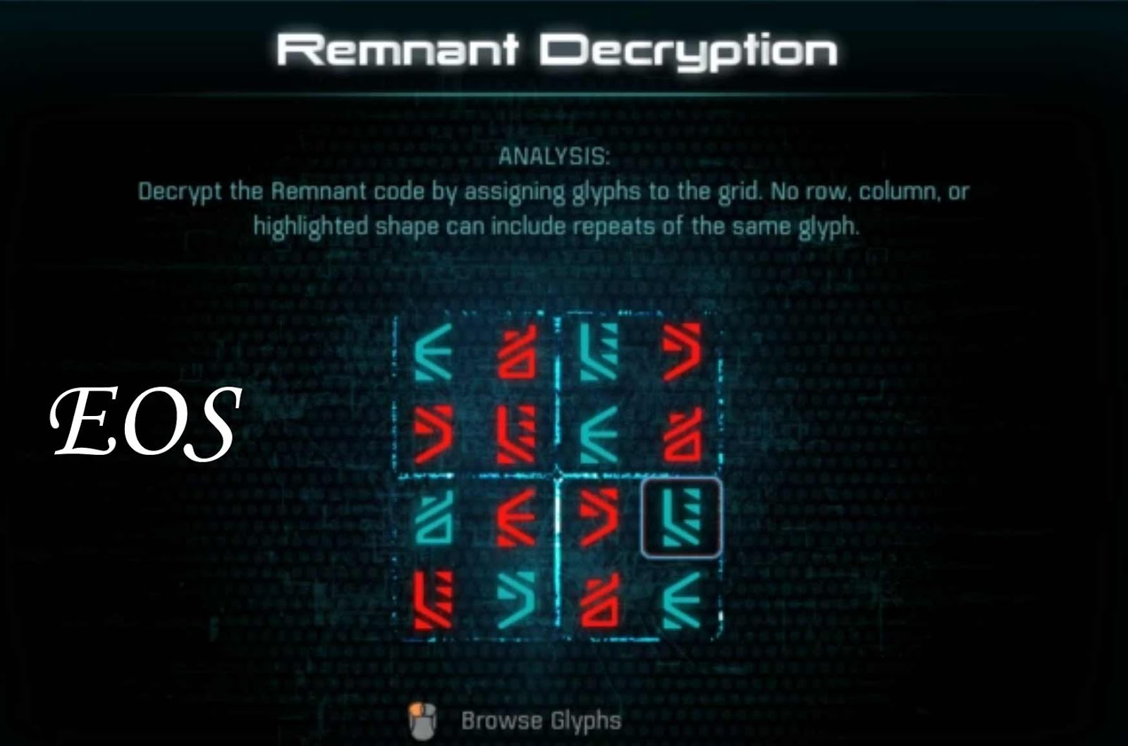 mass effect andromeda glyphs eos mass effect andromeda glyphs eos