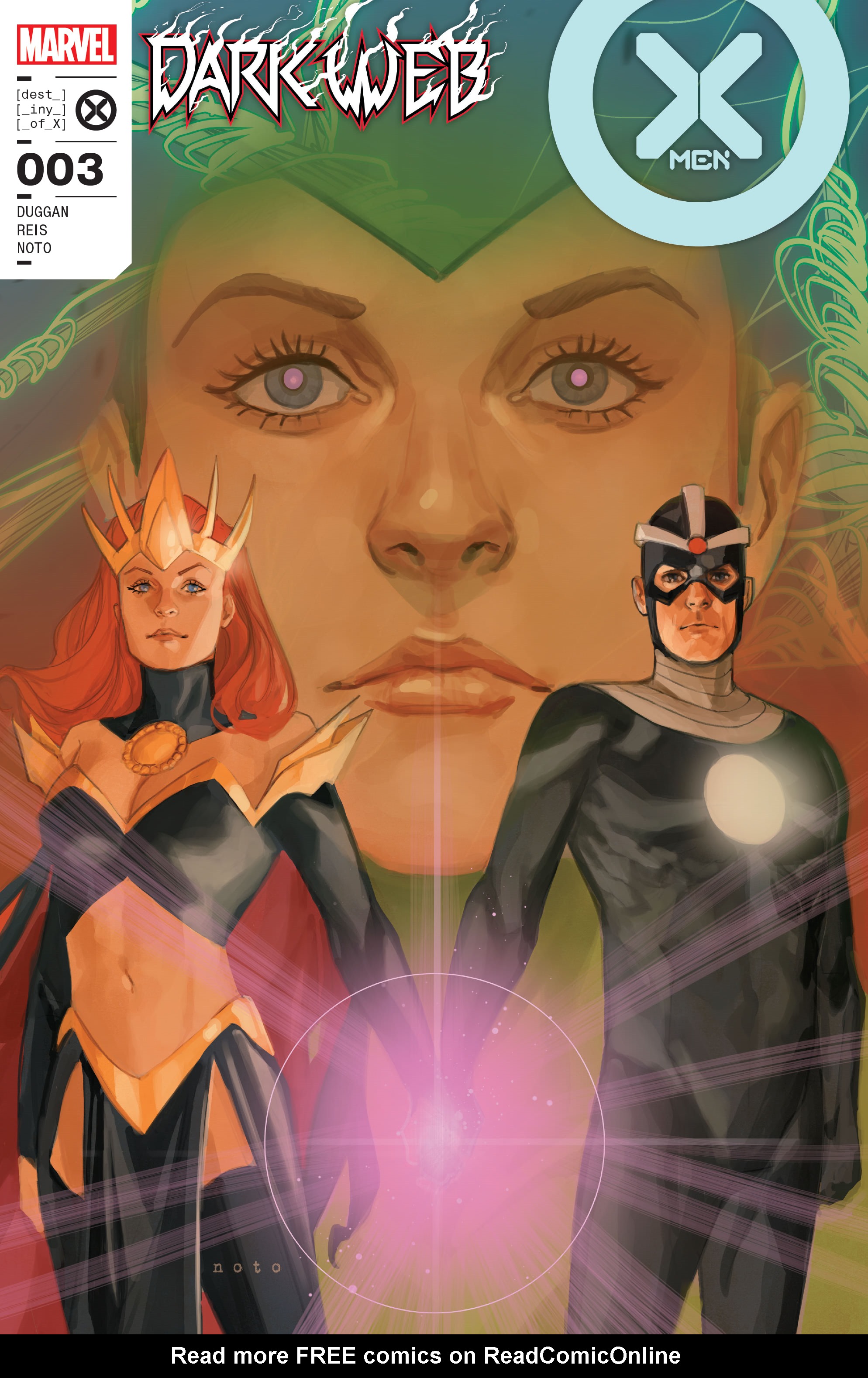 Read online Dark Web: X-Men comic -  Issue #3 - 1