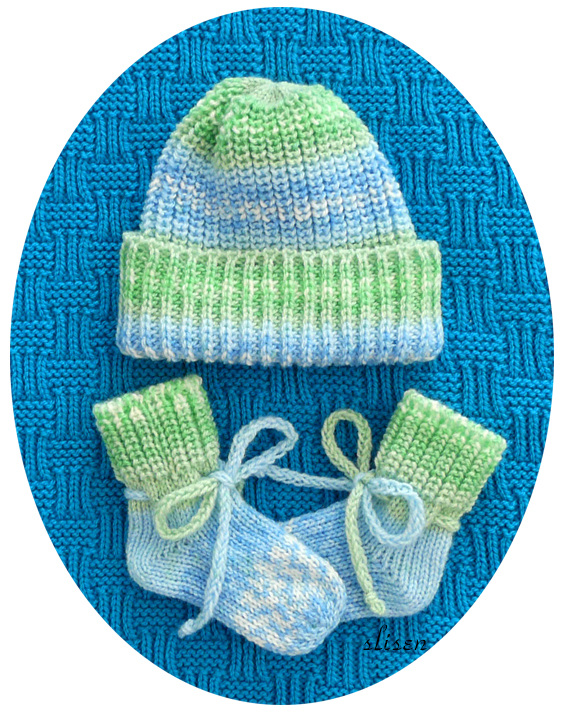 Slisen's Happy Place Baby Socks, Midgauge