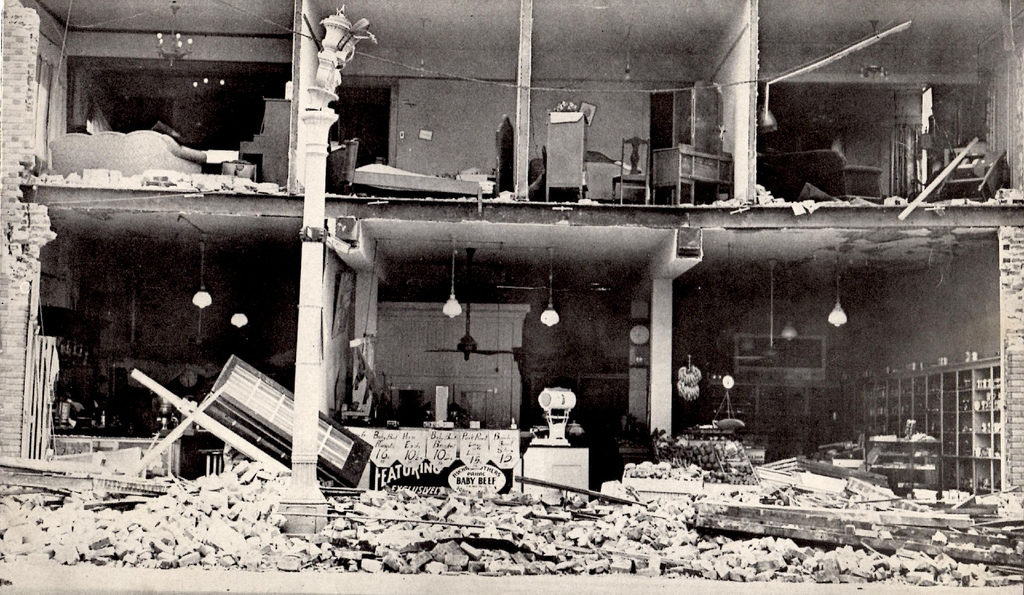 21 Rare Photographs of the 1933 Long Beach Earthquake Vintage Everyday