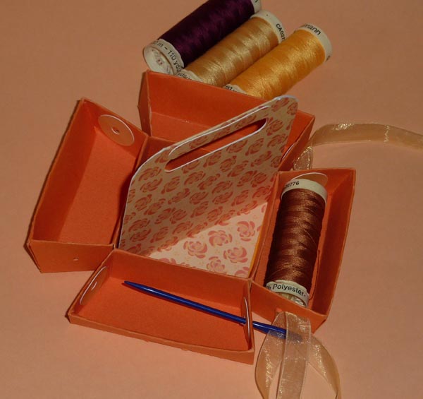 The Papercraft Post: Thread Caddy Tutorial