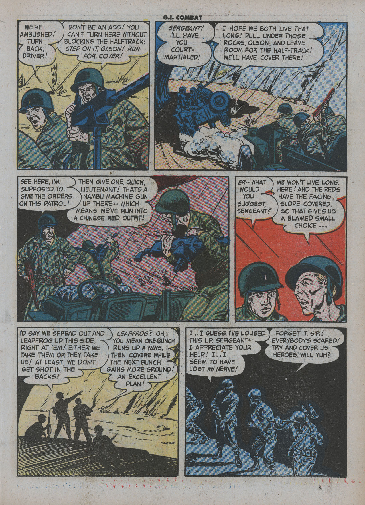 Read online G.I. Combat (1952) comic -  Issue #7 - 20