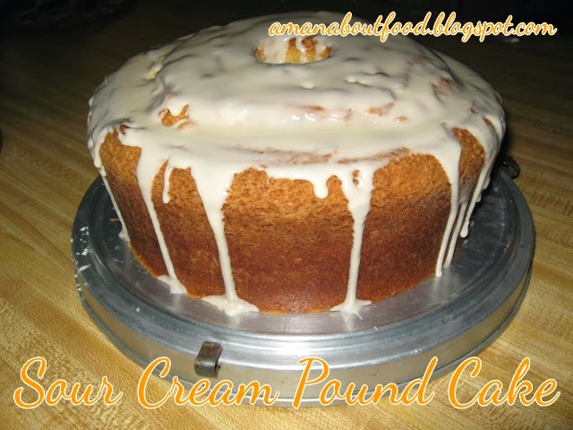 Sour Cream Pound Cake Sour Cream Pound Cake