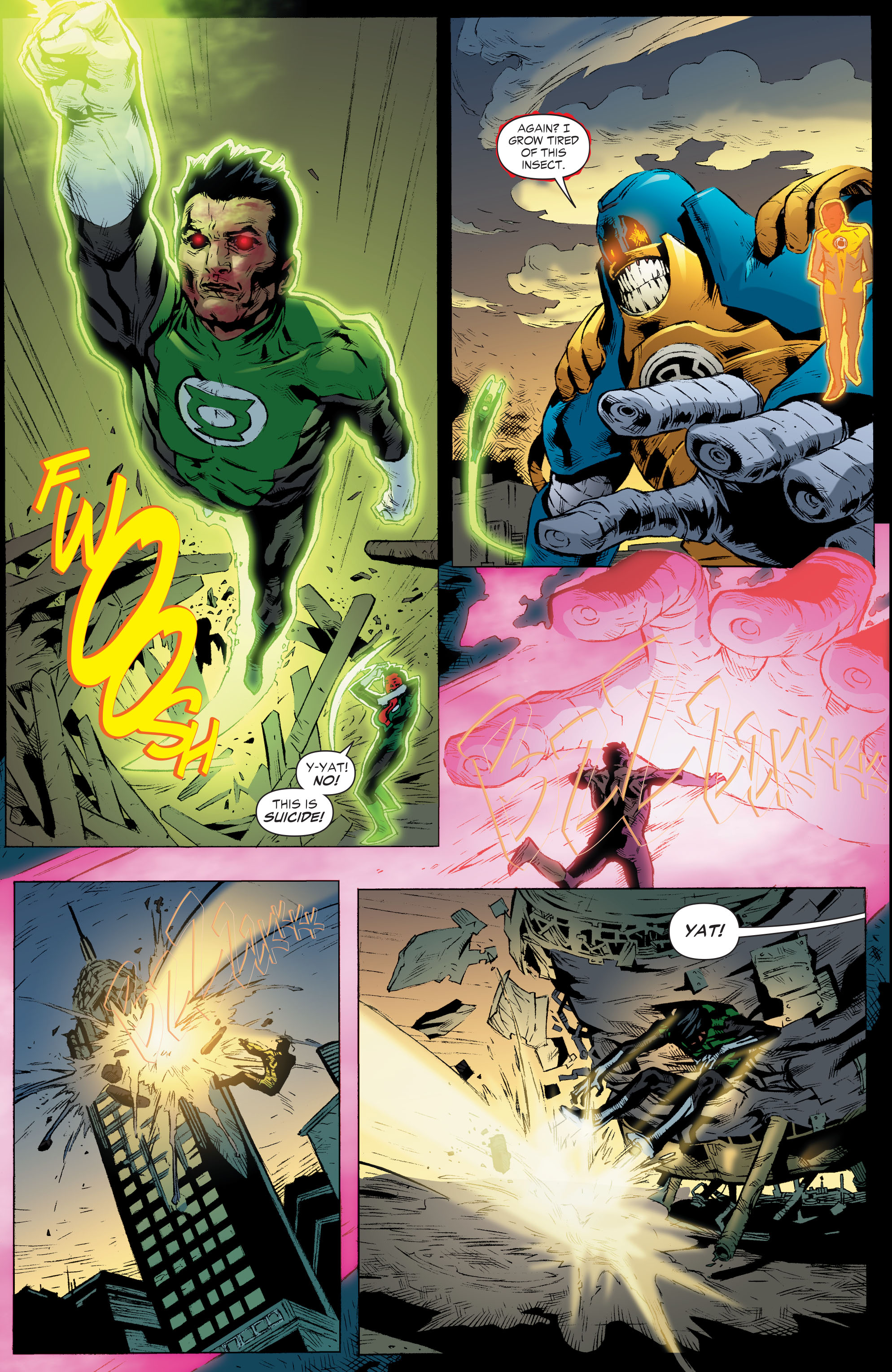 Read online Green Lantern Corps (2006) comic -  Issue #17 - 16