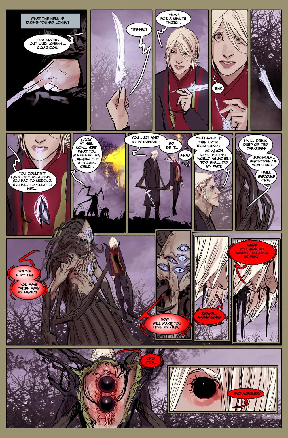 Read online Death Vigil comic -  Issue #8 - 18