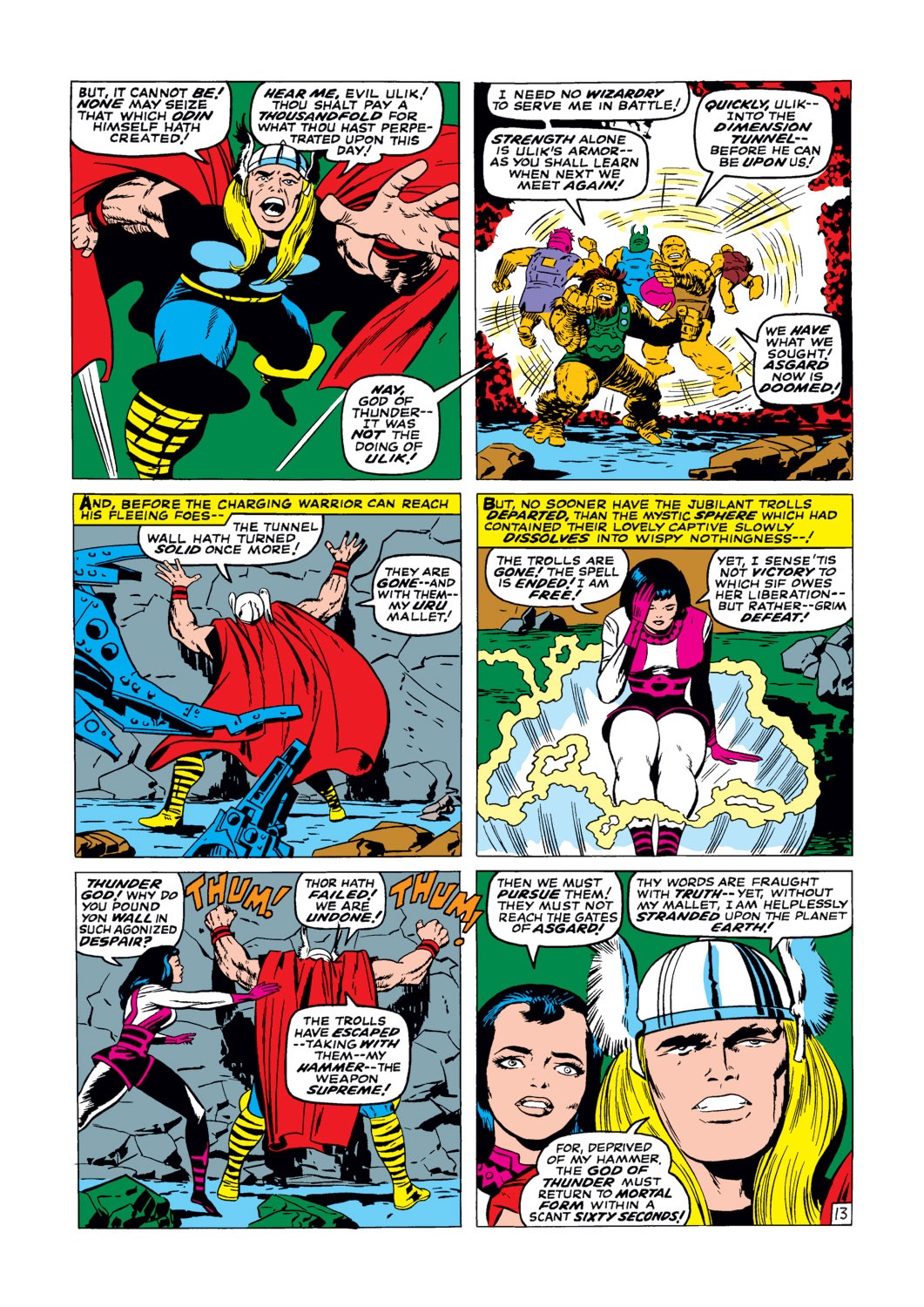 Read online Thor (1966) comic -  Issue #138 - 14