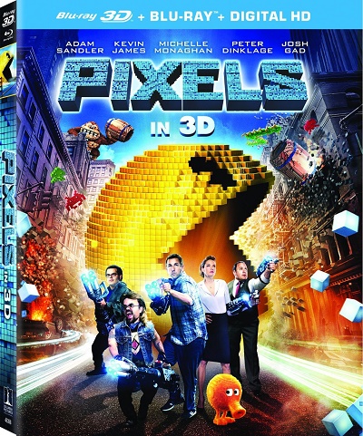 Pixels (2015) 3D H-SBS 1080p BDRip Dual Latino-Inglés [Subt. Esp] (Comedia. Ciencia ficción)