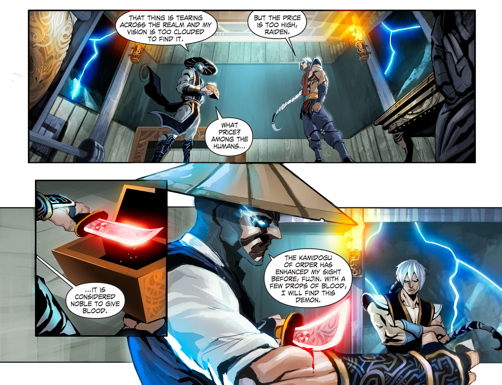 Read online Mortal Kombat X [I] comic -  Issue #3 - 20