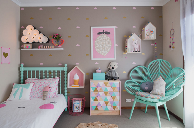 Petite vintage interiors quarto de criança