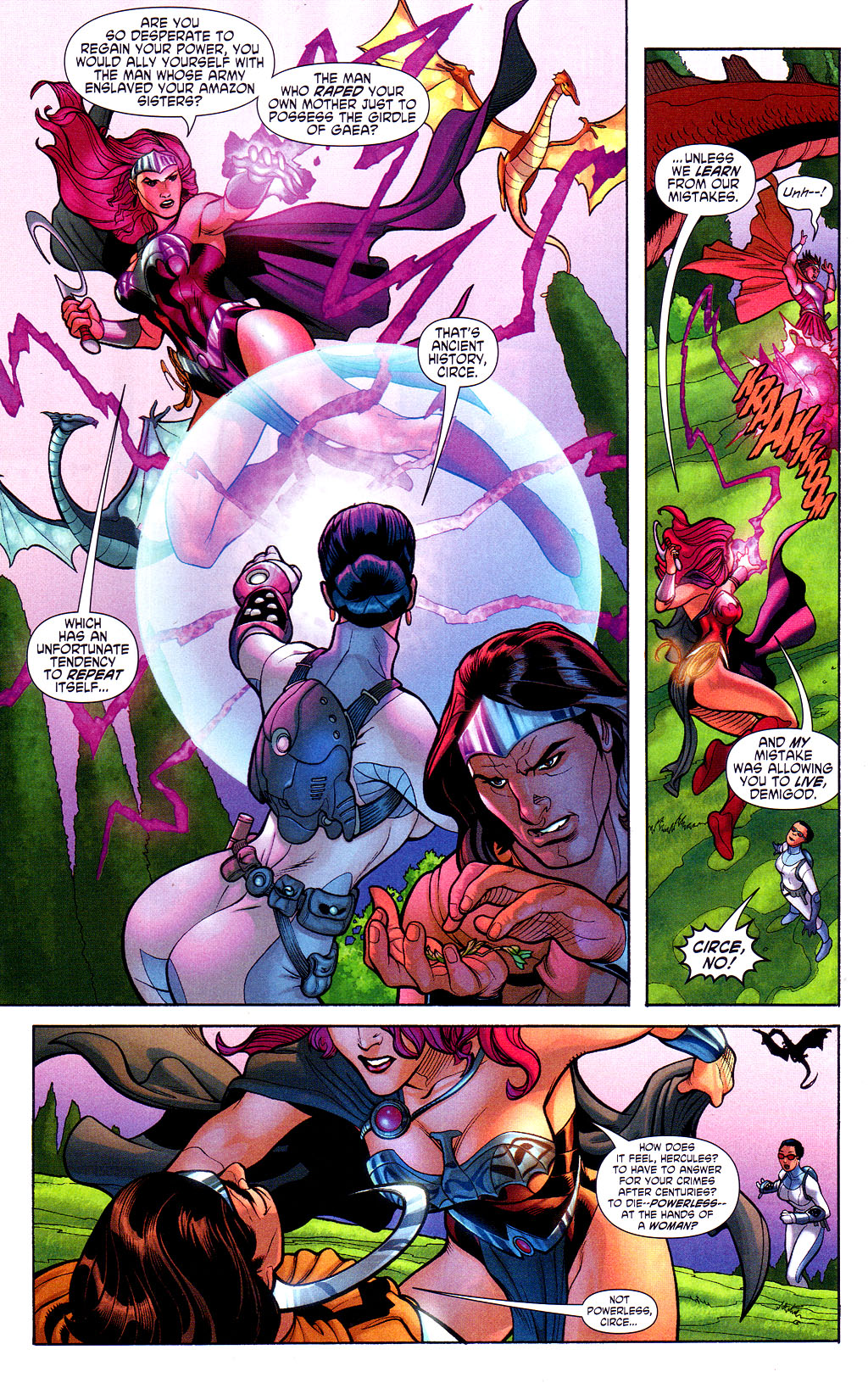 Read online Wonder Woman (2006) comic -  Issue #4 - 10