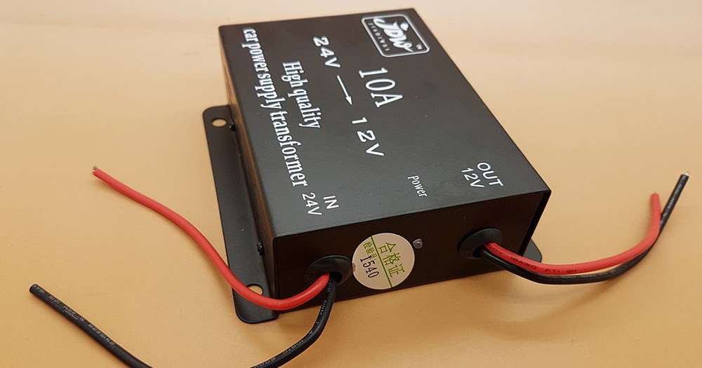 NutzeN 01: Converter 24VDC to 12VDC 10 Ampere