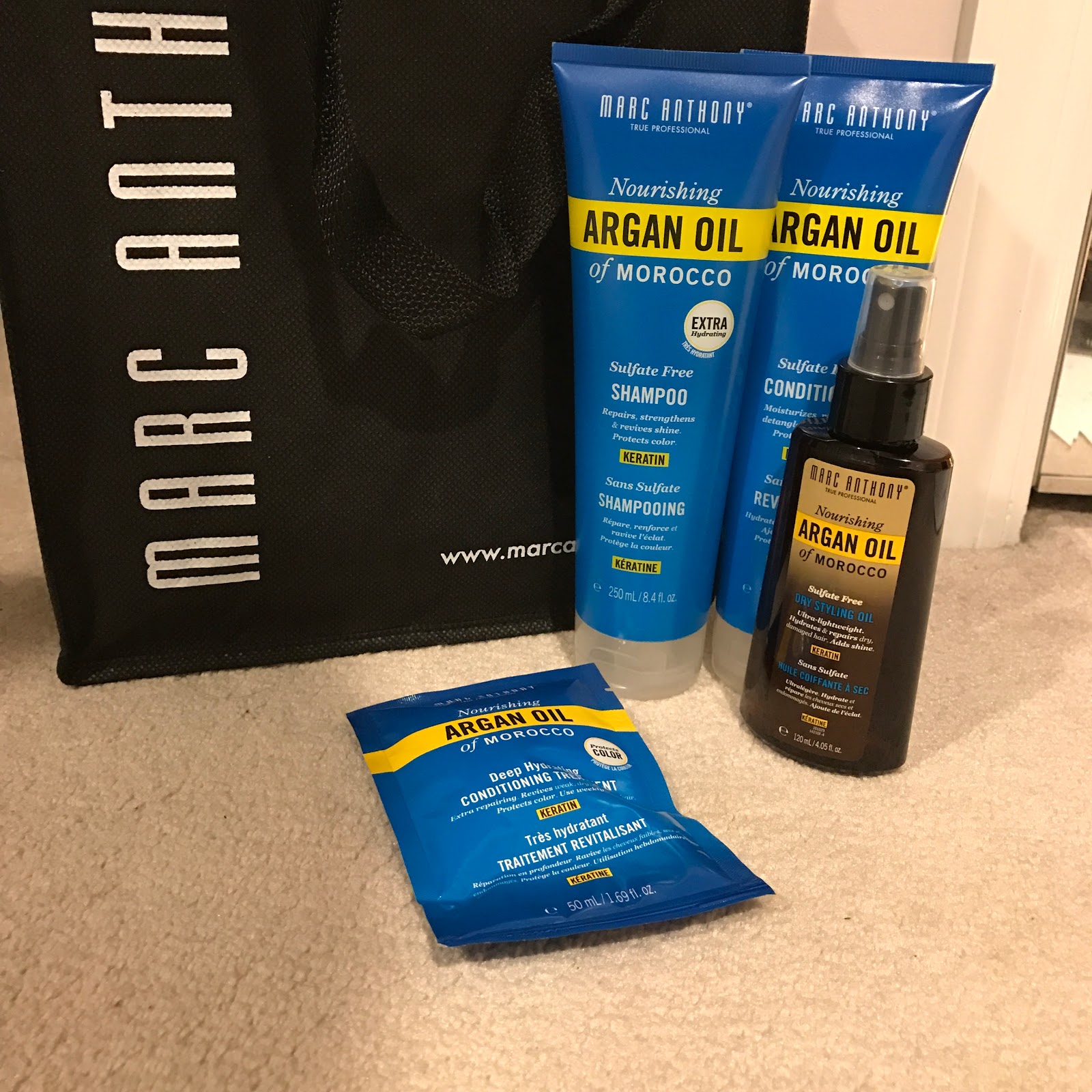 Marc Anthony Hair Partnership and Argan Oil Review A Cruelty Free Me