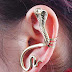 Cinderella Antique Golden Snake Ear Cuff for Rs. 249