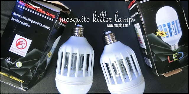 Halau nyamuk cara sihat dengan 'mosquito killer lamp'