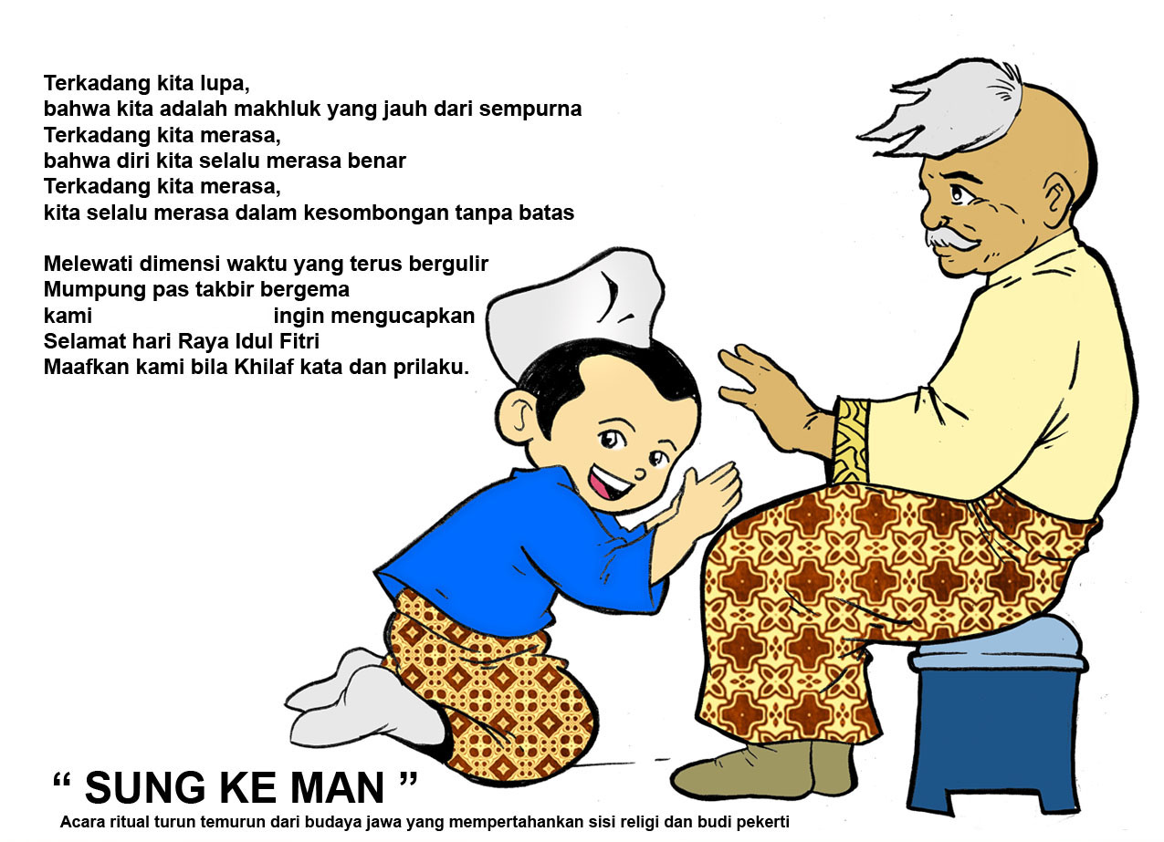 Mister Ransel Never Looked So Good Sungkeman Tradisi Leluhur