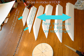i should be mopping the floor: DIY Starburst Mirror {from posterboard}