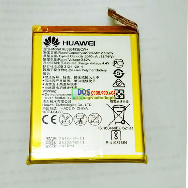 Thay pin Huawei Gr5 2017 chính hãng