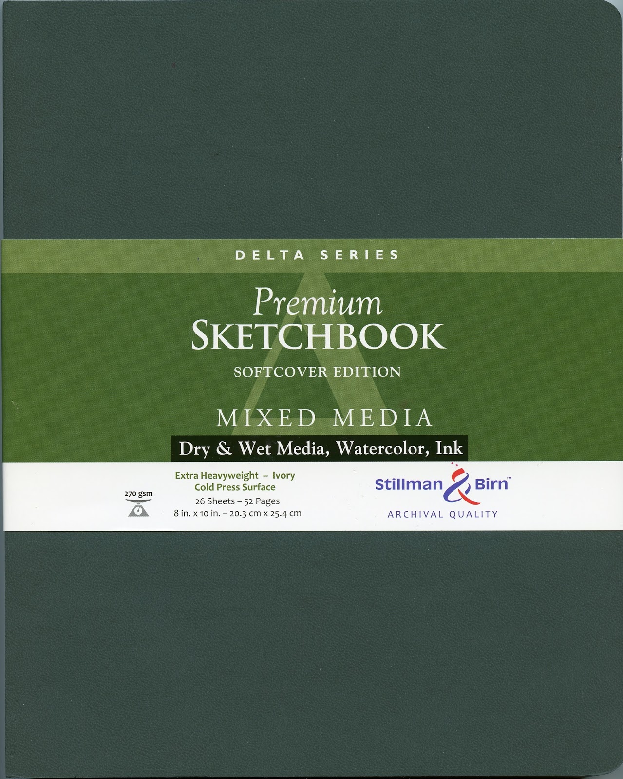 Review: Stillman & Birn Delta Series Softcover 8x10 inch @StillmanAndBirn # Sketchbook #DeltaSeries