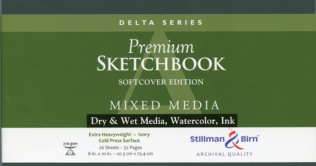 Stillman & Birn Alpha 8x10 Softbound Portrait Sketchbook