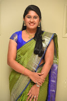 Anchor Sonia Chowdary Latest Photos in Saree HeyAndhra.com