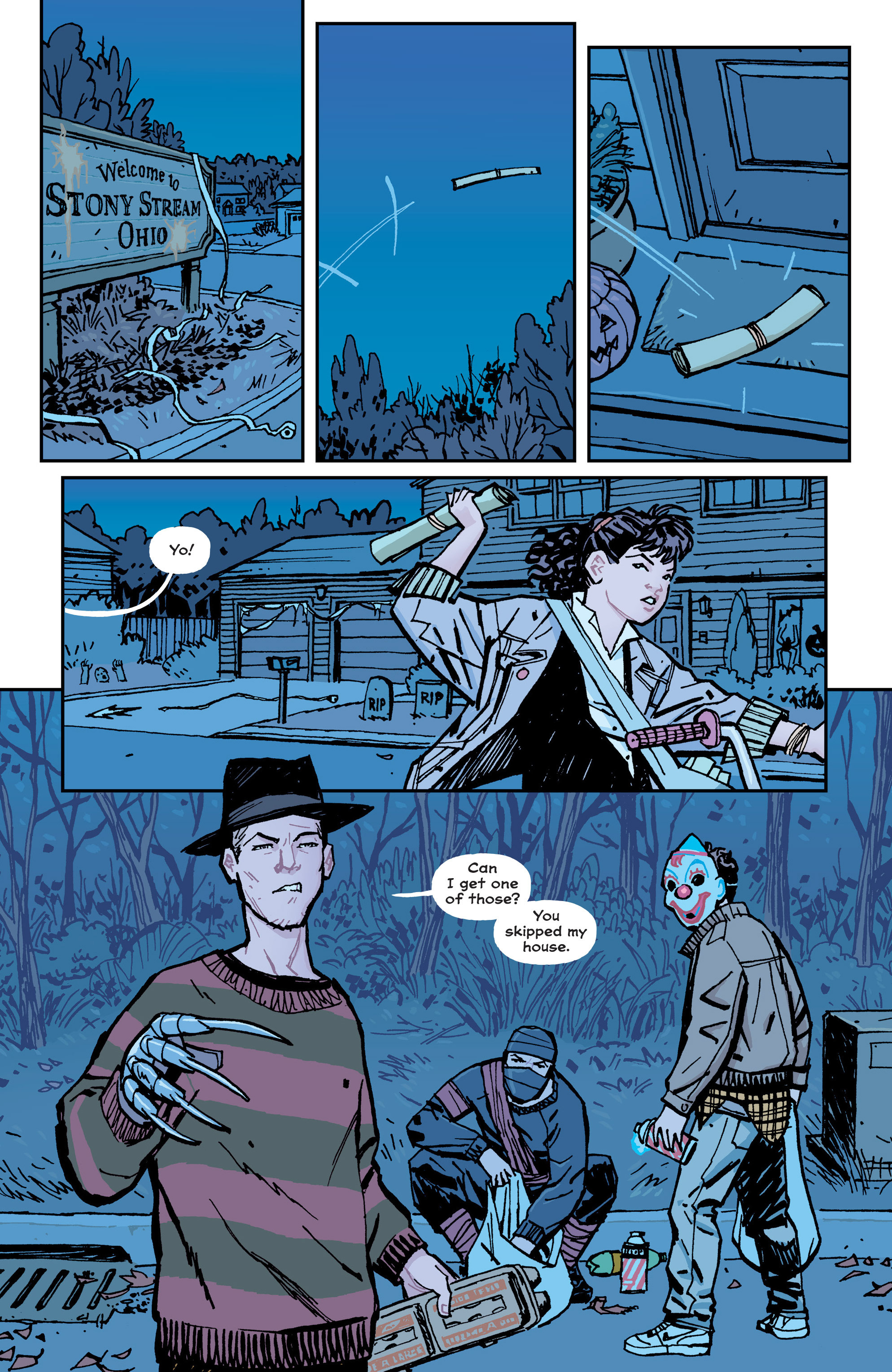 Read online Paper Girls comic -  Issue #1 - 12