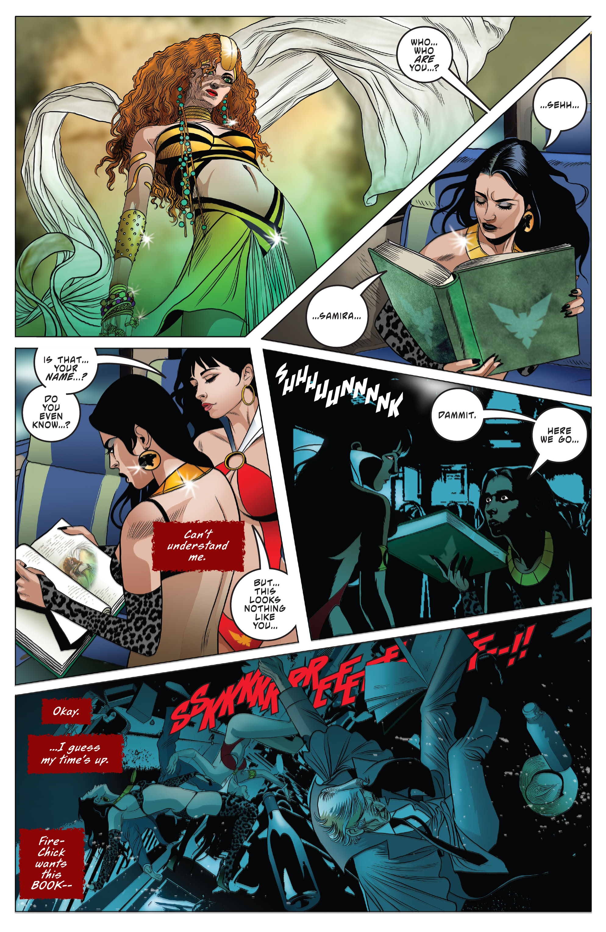 Read online Vampirella: Year One comic -  Issue #6 - 16