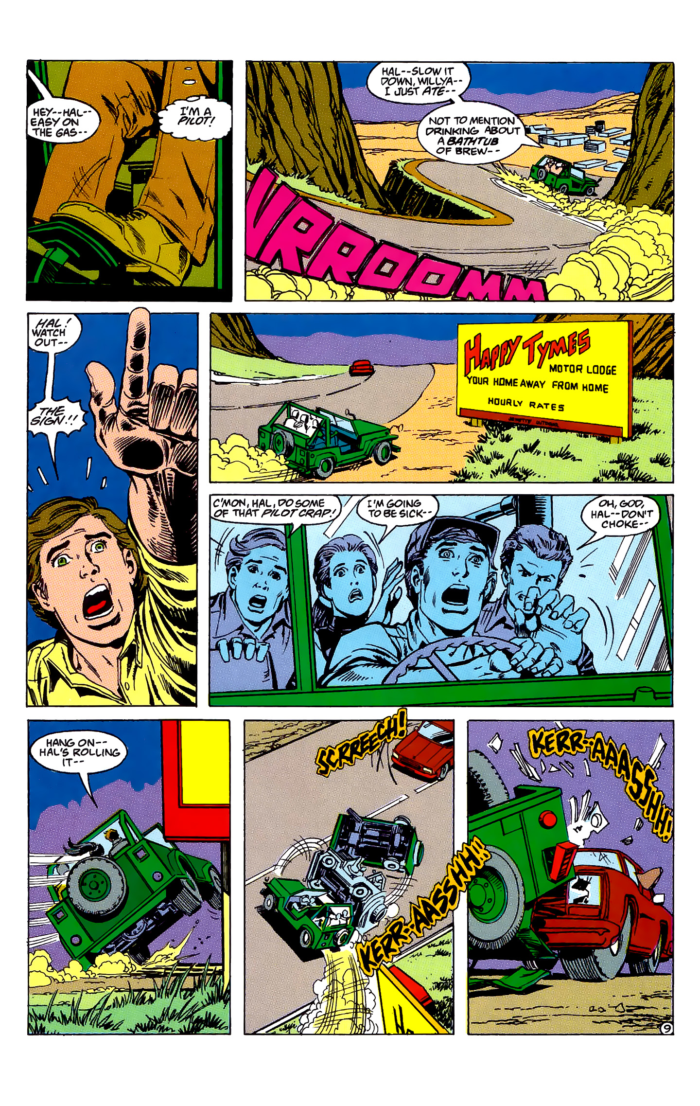 Read online Green Lantern: Emerald Dawn comic -  Issue #1 - 9