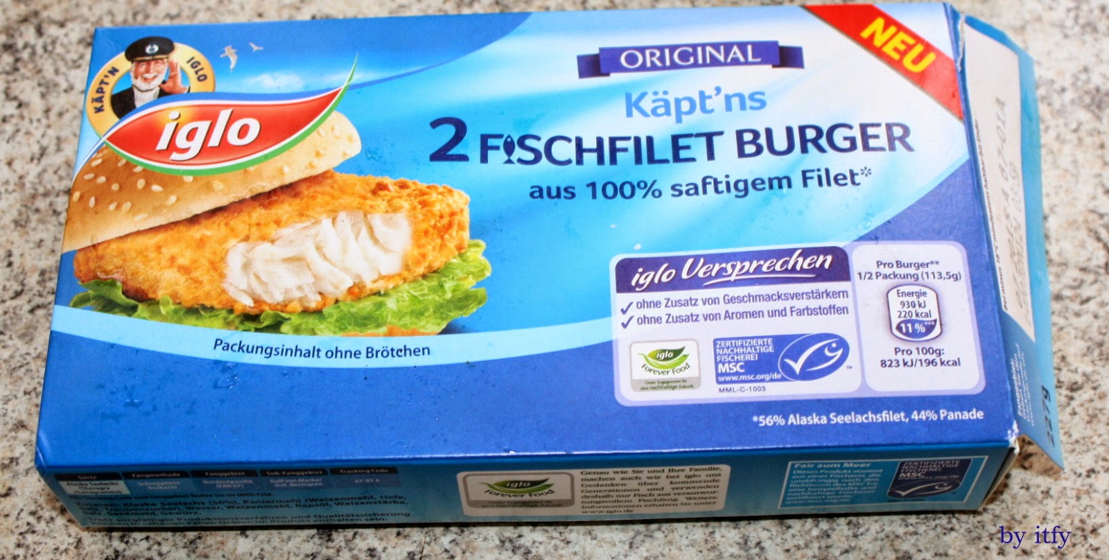 Fischburger Iglo