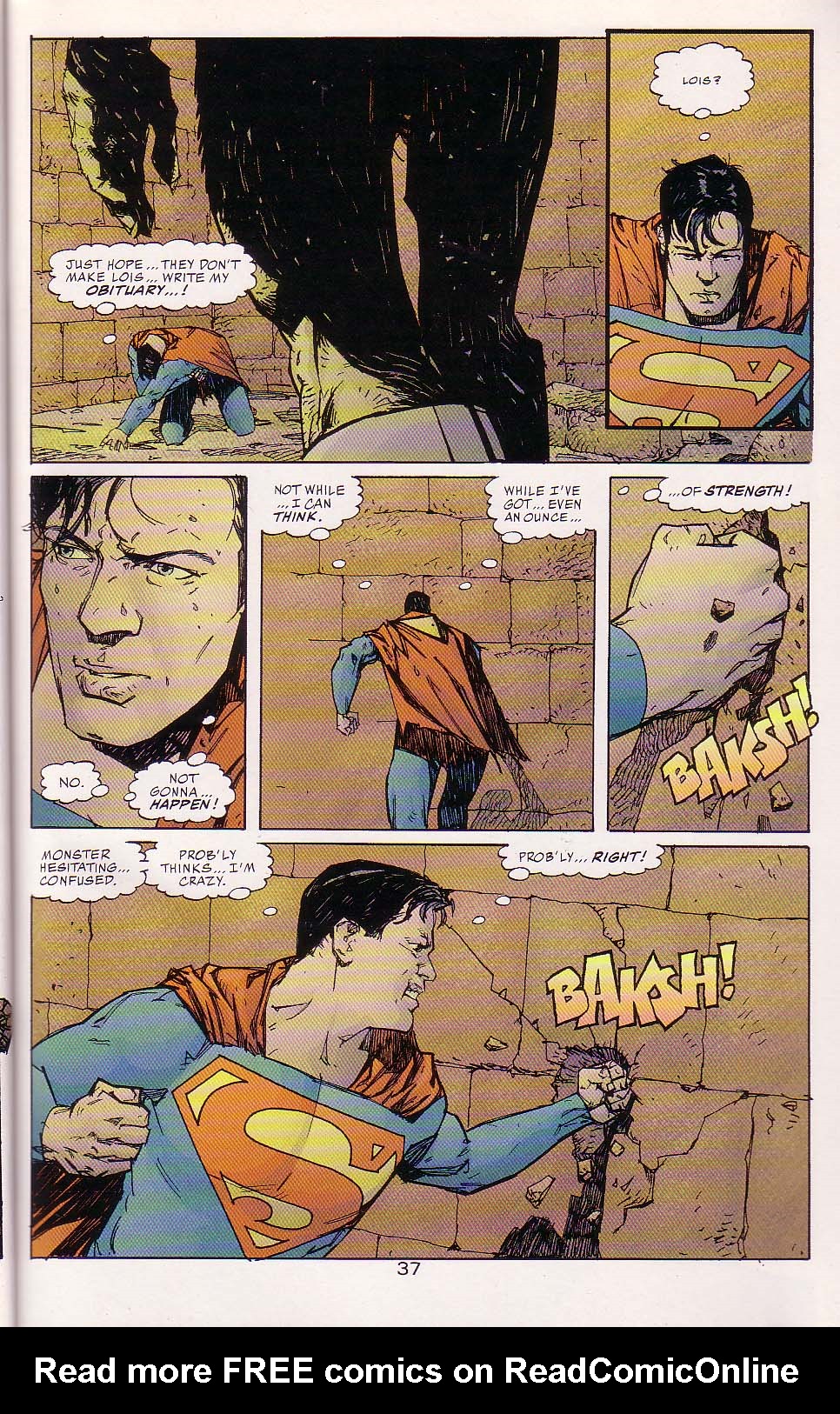 Read online Superman vs. Predator comic -  Issue #3 - 39