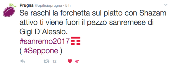 Satira su Prugna twitter!