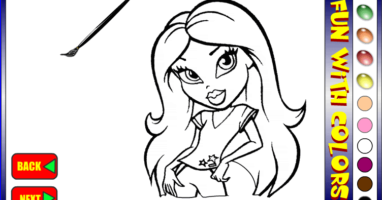 Toddlers Games Online For Free: Children's Online Coloring Game for