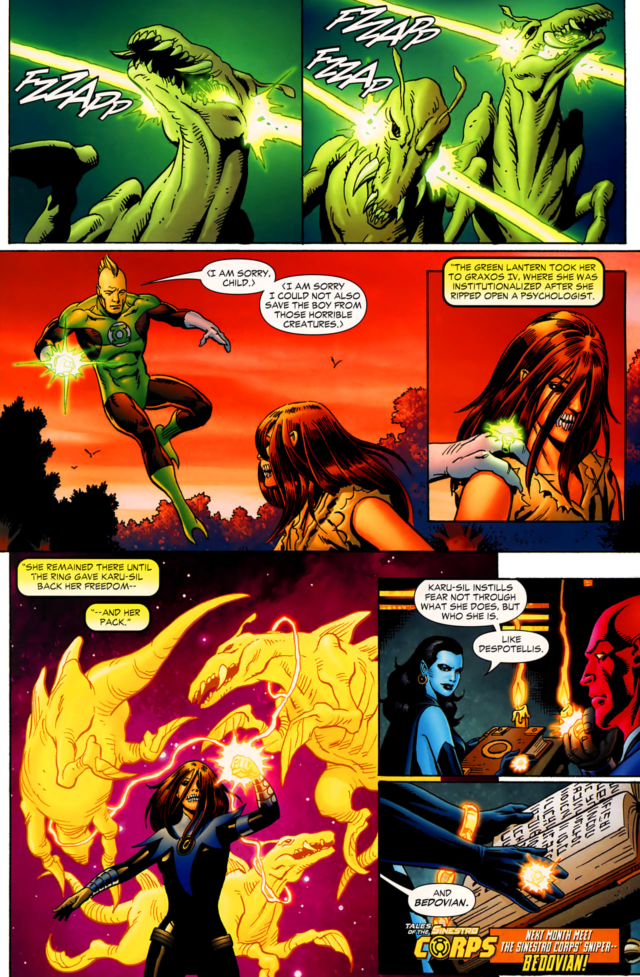Read online Green Lantern (2005) comic -  Issue #19 - 23