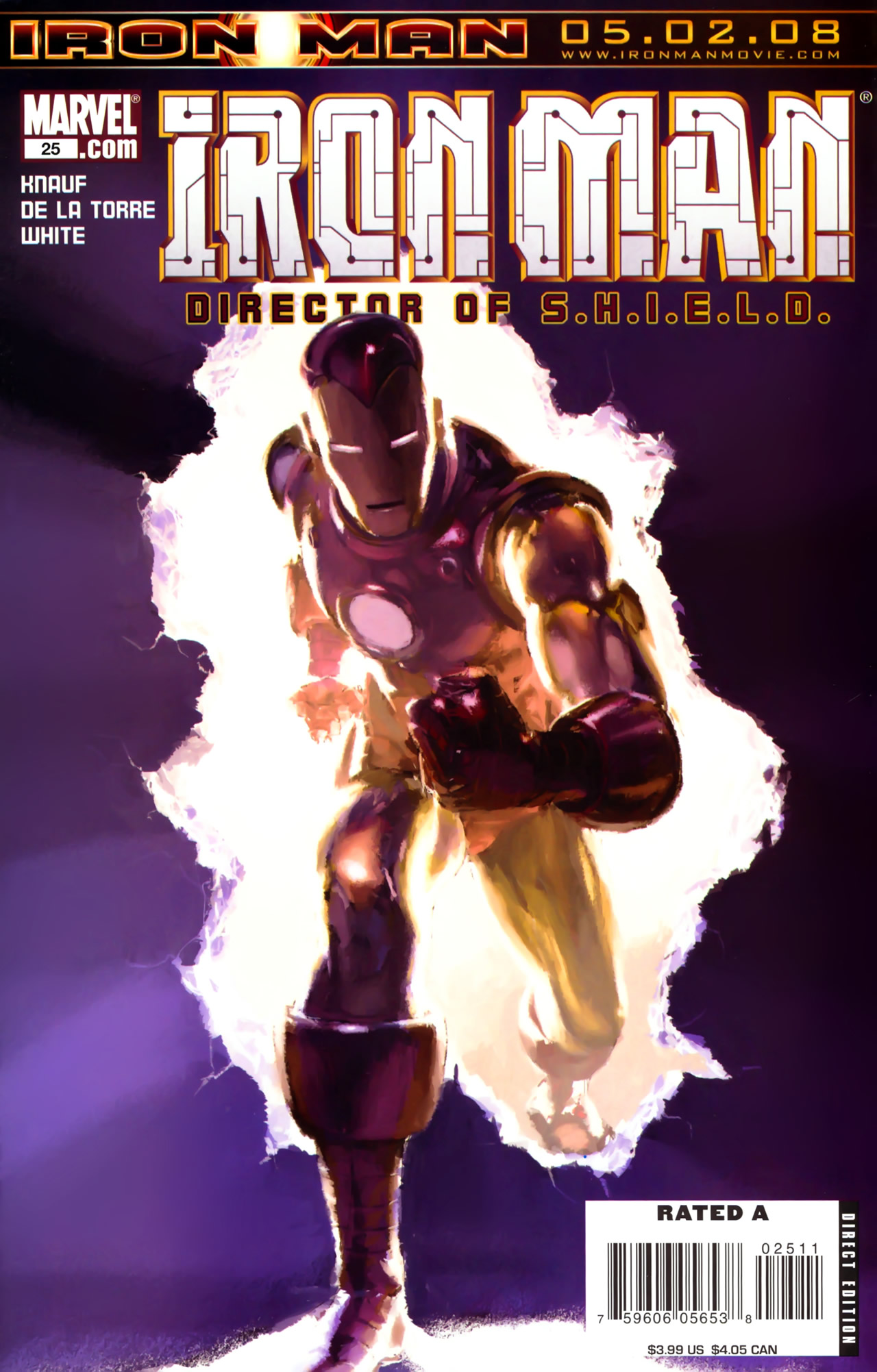 Read online Iron Man (2005) comic - Issue #25 - 1