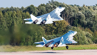 Jet Tempur Sukhoi Su-57 Rusia