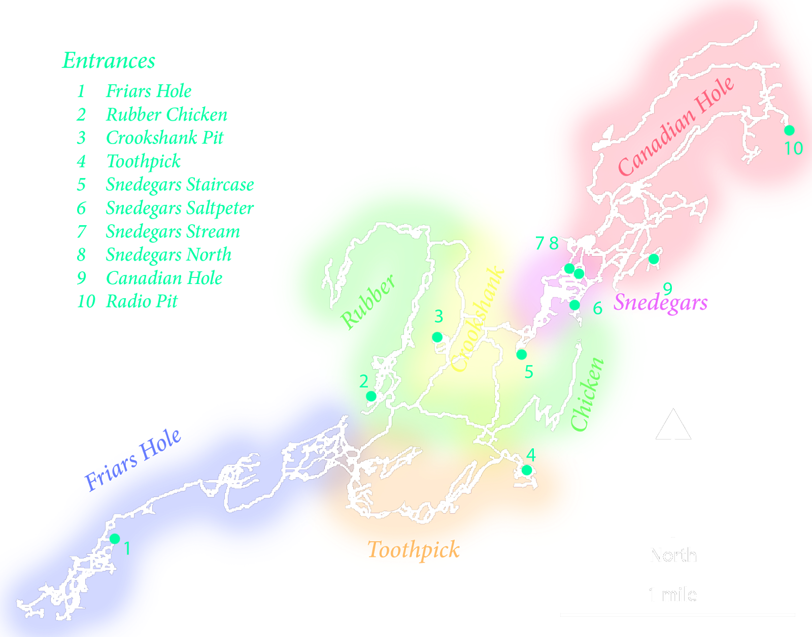 Under A Rock Photography Friars Hole Cave System