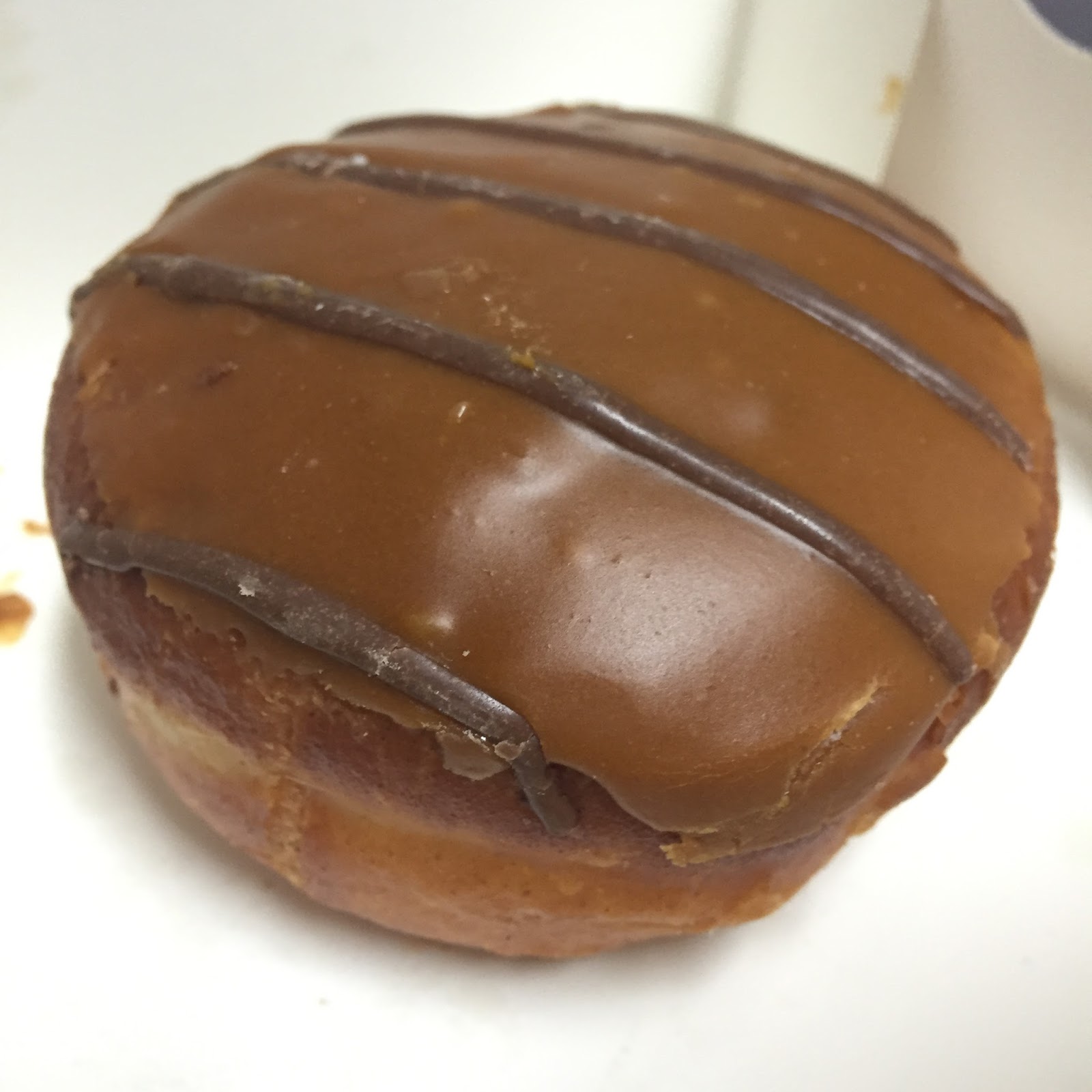 Archived Reviews From Amy Seeks New Treats Caramel Custard Doughnut